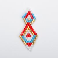 Fashion Miyuki Beads Woven Ladies Accessories Geometric Pattern Models Jewelry Wholesale sku image 5