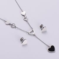 Stainless Steel 18K Gold Plated Fashion Plating Heart Shell main image 4