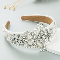 New Gorgeous Crystal Baroque Retro Wide-brimmed Butterfly Inlaid Zircon Headband main image 4