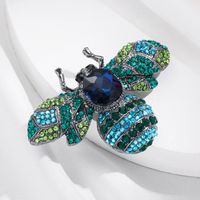 Fashion Insect Alloy Diamond Artificial Gemstones Women's Brooches main image 4