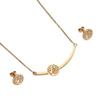 Stainless Steel 18K Gold Plated Rose Gold Plated Korean Style Plating Tree main image 3