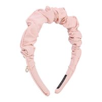 Fashion Solid Color Pleated Simple Inlaid Rhinestone Commuter Headband main image 7