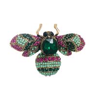 Fashion Insect Alloy Diamond Artificial Gemstones Women's Brooches main image 5