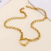 Wholesale Fashion Heart Stainless Steel Jewelry Set main image 5