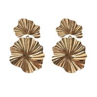 Fashion Exaggerated Hollow Leaves Long Earrings Simple Earrings Wholesale Nihaojewelry sku image 7