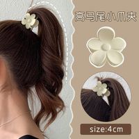 Nuevos Accesorios Para El Cabello De Mujer De Color Sólido Esmerilado Fijo De Moda sku image 12