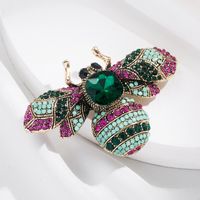 Fashion Insect Alloy Diamond Artificial Gemstones Women's Brooches sku image 1