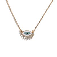 Fashion Heart Shaped Devi S Eyes Lips Necklace Earrings Nhjq150485 sku image 7