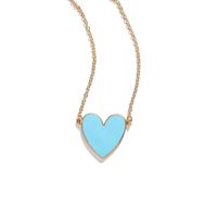 Fashion Heart Shaped Devi S Eyes Lips Necklace Earrings Nhjq150485 sku image 6