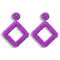 Fashion Geometric Beads Earrings Nhjq153553 sku image 11