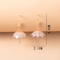 Fairy Style Princess Cute Color Block Synthesis Arylic Acrylic Earrings main image 4