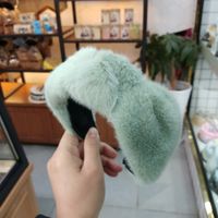 Hot Selling Fashion New Mink Hair Knotted Headband Wholesale sku image 7