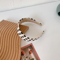 Polka-dot Wide-brimmed Simple Headband sku image 3