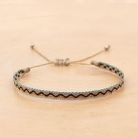 Simple Style Letter Pu Leather No Inlaid Women's Bracelets sku image 16