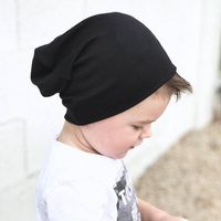 Fashion Cute Children's Solid Color Knitted Hat Hair Accessories main image 1