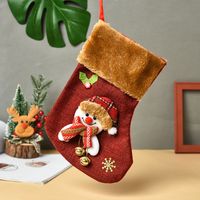 Vintage Bear Socks Candy Gift Bags Christmas Decoration Wholesale Nihaojewelry sku image 70