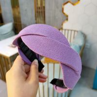 New Korean Style Cross Fabric  Simple Fashion Headband  Wholesale sku image 7