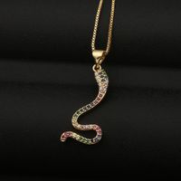 Fashion Exaggerated Snake Necklace sku image 14