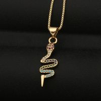 Fashion Exaggerated Snake Necklace sku image 8