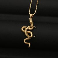 Fashion Exaggerated Snake Necklace sku image 3
