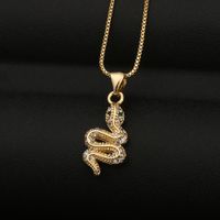 Fashion Exaggerated Snake Necklace sku image 7