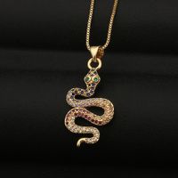 Fashion Exaggerated Snake Necklace sku image 24