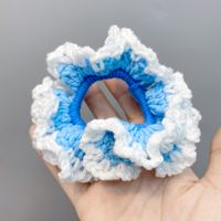 New Woolen Knitted Large Intestine Hair Scrunchies sku image 5