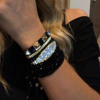 Miyuki Reis Perlen Gewebt Türkisches Böses Auge Evil Eye Ethnischen Stil Weibliches Armband Niet Kristalls Chmuck sku image 5
