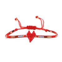Fashion Ethnic Style Miyuki Rice Beads Hand-woven Love Love Bracelet Tila Beads For Women Bracelet Wholesales Fashion sku image 1