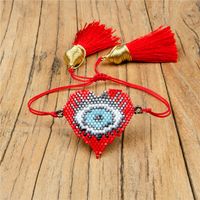 Womens Eyes Hand-woven Beads Bracelets &amp; Bangles Nhgw139258 sku image 3