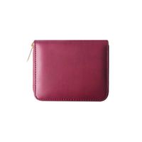 Korean New Fashion Zipper Leisure Small Card Bag Id Card Holder Women's Small Wallet Wholesale sku image 2