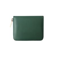 Korean New Fashion Zipper Leisure Small Card Bag Id Card Holder Women's Small Wallet Wholesale sku image 3