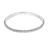 Einfacher Stil Geometrisch Legierung Diamant Künstliche Edelsteine Unisex Armbänder sku image 1