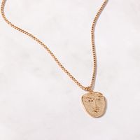 Womens Portrait Plating Alloy Necklaces Nhnz122114 sku image 2