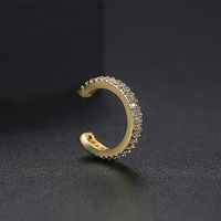 Jinse Qianjia Ohrringe Damen Europäische Und Amerikanische Mode Persönlichkeit Ohr Knochen Ring Ohne Loch Einseitige Ohrringe Hersteller Geschenk sku image 4