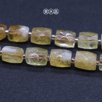 Crystal Square Cylindrical Beads Diy Hand-made Bracelet Necklace Jewelry Accessories sku image 9