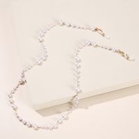 Fashion Hanging Neck Crystal Extension Metal Pearl Glasses Chain sku image 16