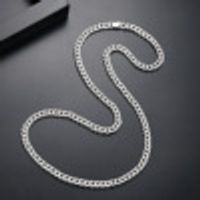 Alloy Fashion Geometric Necklace  (platinum-15d15) Nhtm0228-platinum-15d15 sku image 2