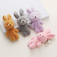 Spot Plush Rabbit Toy Doll Keychain Birthday Rabbit Key Pendants Cute Schoolbag Bag Charm main image 1