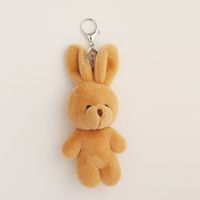 Spot Plush Rabbit Toy Doll Keychain Birthday Rabbit Key Pendants Cute Schoolbag Bag Charm sku image 2