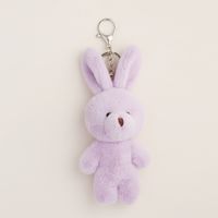 Spot Plush Rabbit Toy Doll Keychain Birthday Rabbit Key Pendants Cute Schoolbag Bag Charm sku image 3