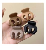 Fashion New Fixed Frosted Solid Color Small Hair Clip Female Hair Accessories main image 2