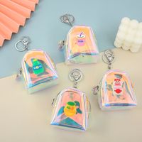 Fashion Creative Laser Coin Purse Student Lady Backpack-type  Portable Storage Mini Wallet main image 6