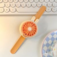 Summer Simple Cute Mute Wrist Portable Vertical Usb Small Electric Watch Fan sku image 2