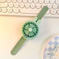 Summer Simple Cute Mute Wrist Portable Vertical Usb Small Electric Watch Fan sku image 3