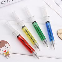 Wholesale Creative Needle Shaped Pen Children's Syringe Pen Student Gift main image 3