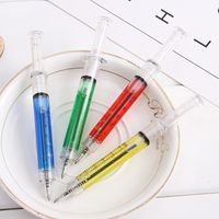 Wholesale Creative Needle Shaped Pen Children's Syringe Pen Student Gift main image 2