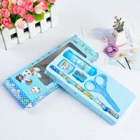 Creative Cartoon Learning Gift Cute 5-piece Stationery Set Wholesale Set main image 5