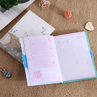 Wholesale 32k Student Diary Password-protected Notebook Creative Student Studying Stationery main image 2