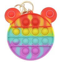 New Mini Rainbow Color Dekompressionsbeutel Großhandel Nihaojewelry sku image 2